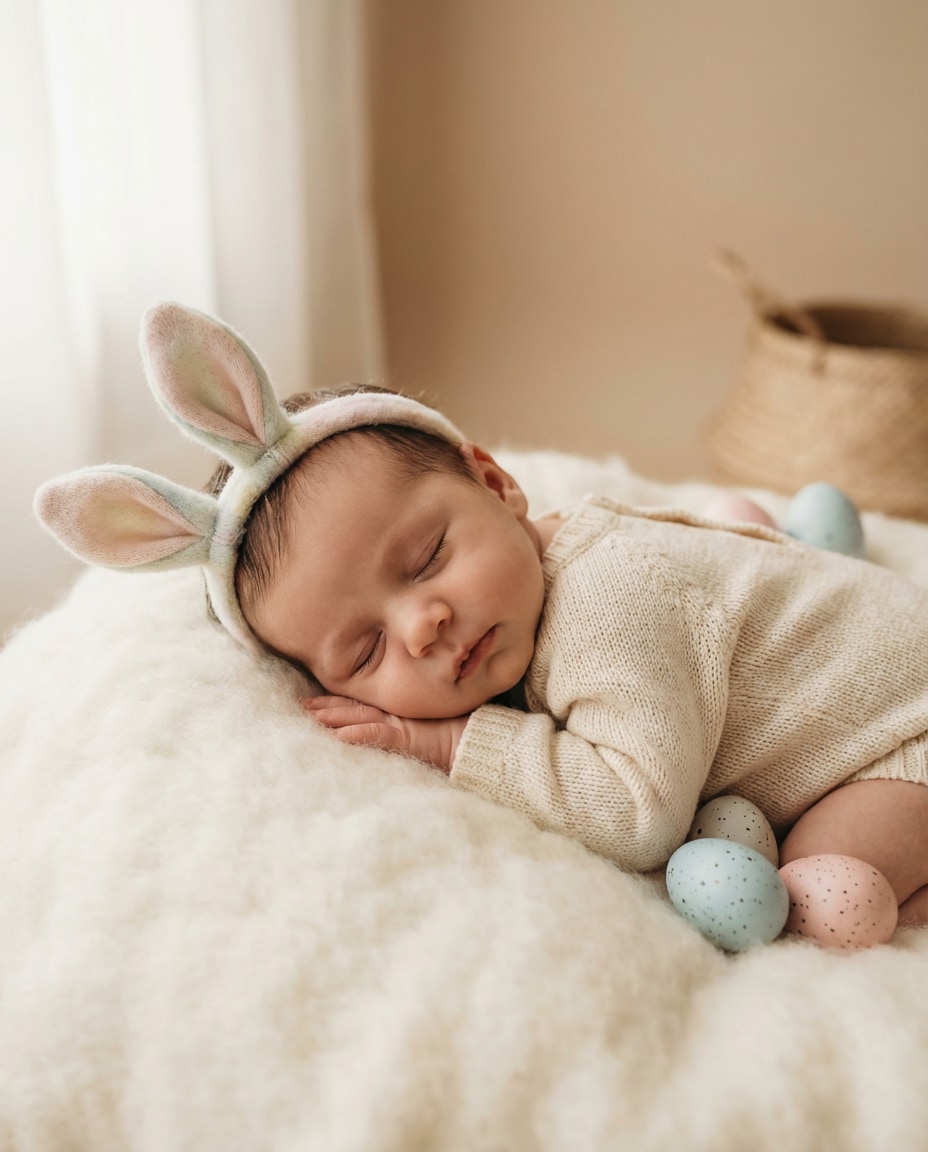 Bunny Ears Newborn (before)